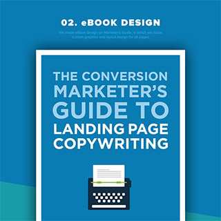 eBook Design for Marketer’s Guide to Landing Page Copywriting