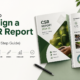 How to design a CSR report step by step